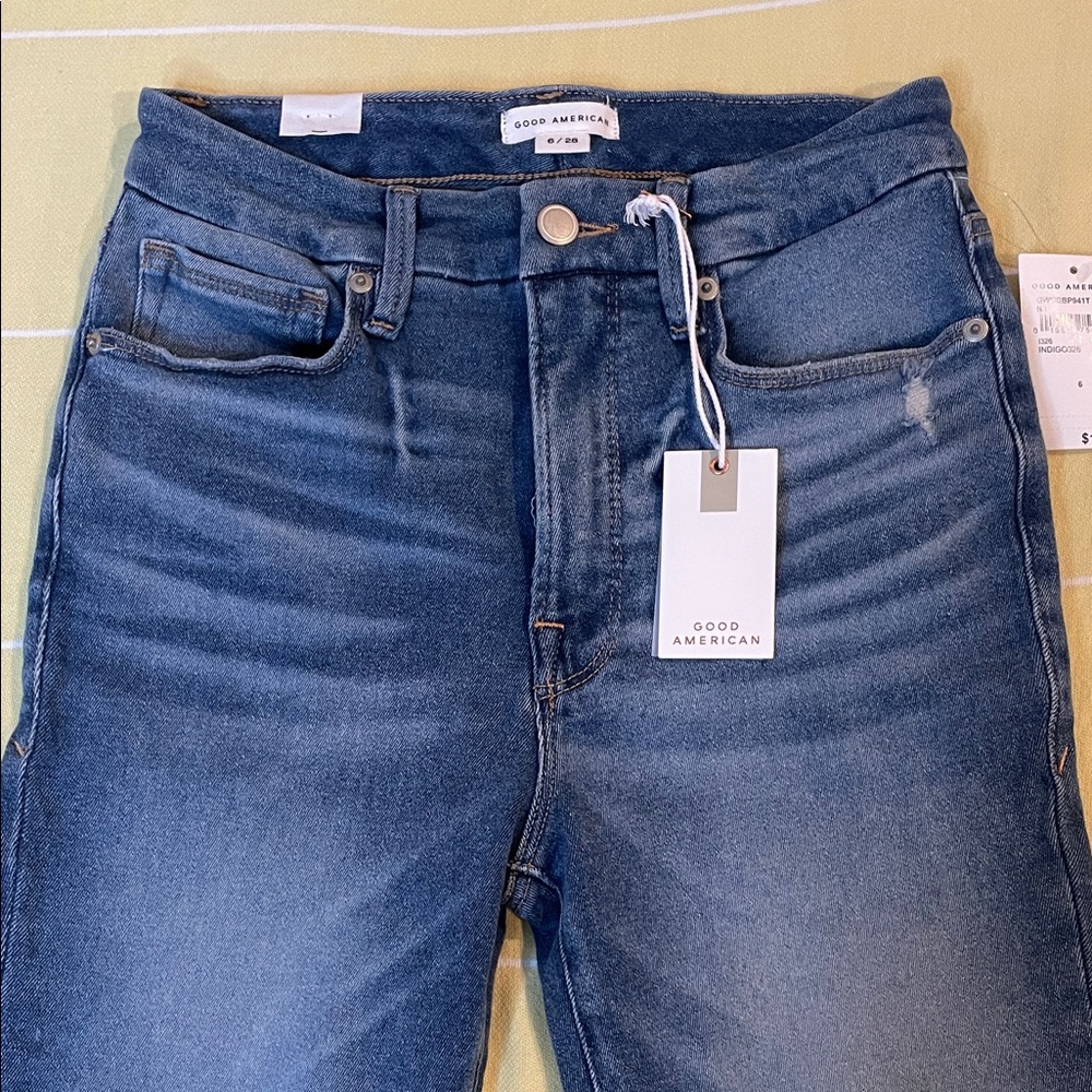 Good American Women Jeans Skinny Blue - Picture 4 of 6